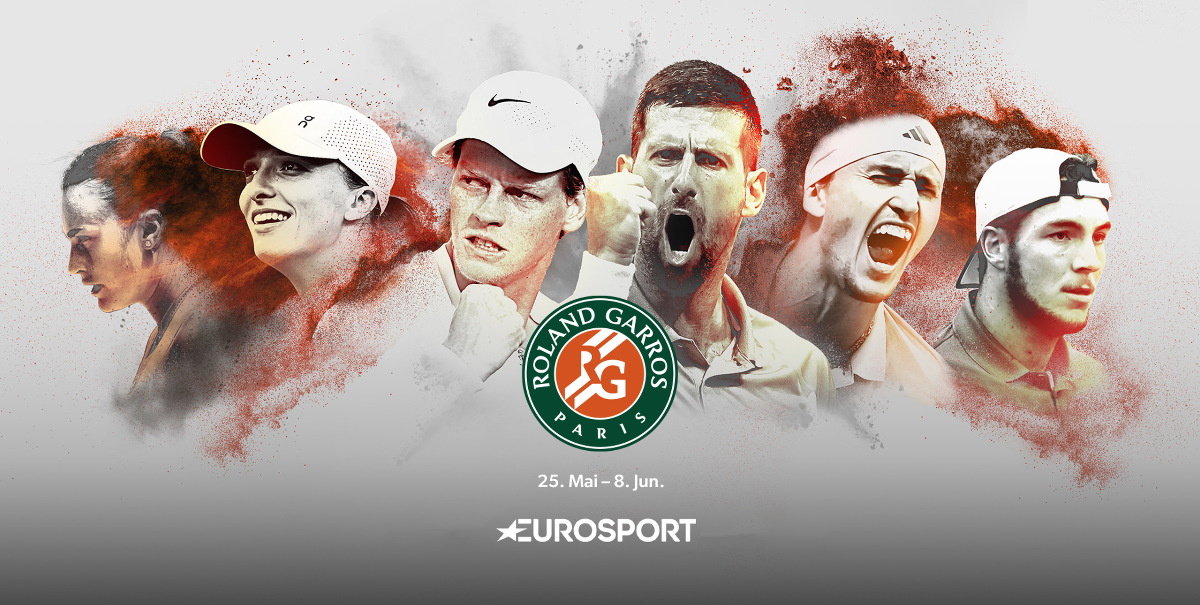 Novo canal temporário Eurosport 4K – Roland Garros